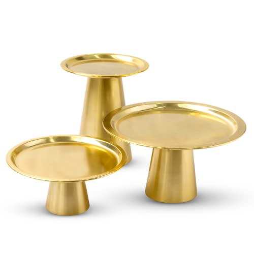 Best Gold Cake Stand Set of 3 - Cheap Cupcake Stand Set