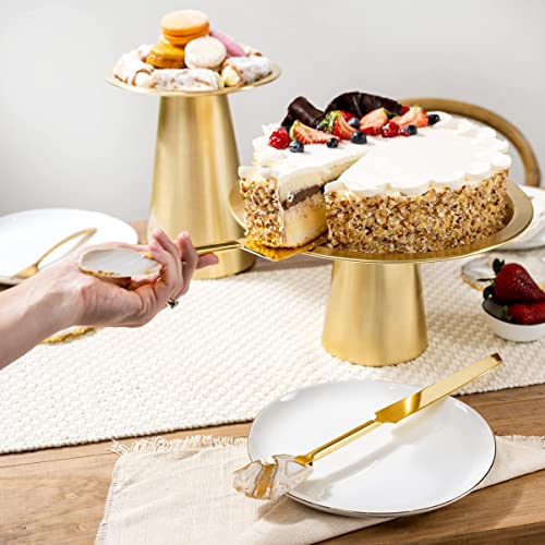 Best Gold Cake Stand Set of 3 - Cheap Cupcake Stand Set